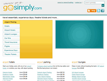 Tablet Screenshot of gosimply.com